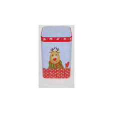  GAW.3392/003 Konyhai fémdoboz 72x72x98mm, Xmas Party papírárú, csomagoló és tárolóeszköz