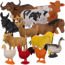 Gazdasági állatok 12 darabos figura szett játékfigura