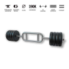 Gazo Fitness GazoFitness® Bicepsz-Tricepsz Rudas Súlyzó 45 Kg