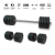 Gazo Fitness GazoFitness® Hardcore Szett 74 Kg