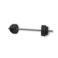 GazoFitness® Egyenes Rudas Súlyzó 27Kg súlyzórúd