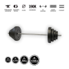  GazoFitness egyenes rudas súlyzó 40,5Kg