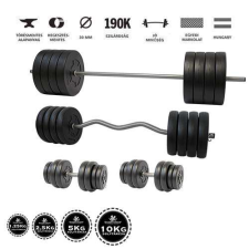 GazoFitness® Hardcore Big Szuperszett 160 Kg kézisúlyzó