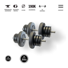 GazoFitness kézi súlyzó 2 x 18 Kg( Össz:36 Kg) kézisúlyzó