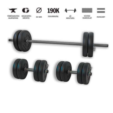 GazoFitness - Magyar súlyzó GazoFitness® Hardcore Szett 45 Kg kézisúlyzó