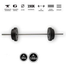 GazoFitness - Magyar súlyzó GazoFitness® Kétkezes Súlyzó 33 Kg (150 Cm ruddal) súlyzórúd