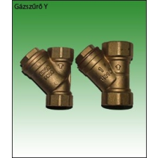  Gázszűrő Y-Strainer 1/2&amp;quot; hűtés, fűtés szerelvény