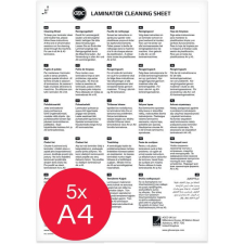 GBC Cleaning Sheet A4 - 5 darabos kiszerelés lamináló fólia