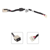  GCX6J gyári új DC tápcsatlakozó + kábel