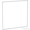 Geberit 60x93 cm-es takarókeret ONE beépíthető tükrösszekrényhez,fehér/porszórt alumínium 505.841.00.1