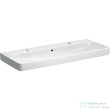 Geberit iCON 120x48,5 cm-es mosdó 2 csaplyukkal,fehér 124020000 szaniter