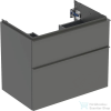 Geberit iCON 74x47,6x61,5 cm-es 2 fiókos alsószekrény,matt láva 502.304.JK.1