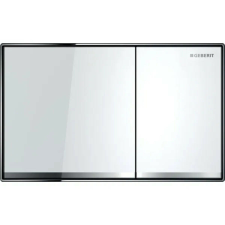 Geberit Nyomólap beépíthető wc-hez fehér üveg, Geberit Sigma60 szaniter