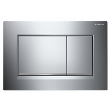 Geberit Nyomólap beépíthető wc-hez fényes króm/matt króm/fényes króm, Geberit Sigma30 szaniter