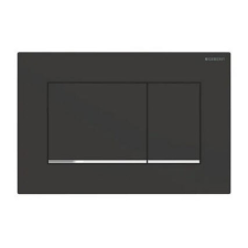 Geberit Nyomólap beépíthető wc-hez matt fekete/fényes króm/matt fekete, Geberit Sigma30 szaniter