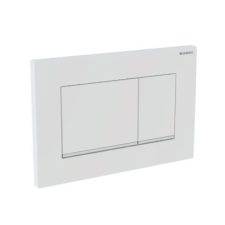 Geberit Nyomólap ˝Sigma 30˝, 2 vízmennyiségű, fényes króm / matt króm / fényes króm szaniter
