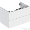 Geberit ONE 74x47x50,4 cm-es 2 fiókos alsószekrény,matt fehér 505.262.00.2
