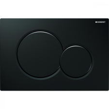 Geberit SIGMA 01 nyomólap - fekete szaniter