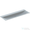 Geberit Xeno² 140x48 cm-es bútorra ültethető mosdó csaplyuk nélkül,matt fehér 500.276.00.1