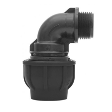 Gebo plast PWA 5/4˝x40mm KPE 90°-os külsőmenetes könyök hűtés, fűtés szerelvény