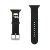 Gegeszoft Karl Lagerfeld Karl Head Apple Watch 38/40mm óraszíj fekete (KLAWMSLKK)