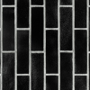  Gekkofix Brick Black öntapadós tapéta 45 cm x 15 m