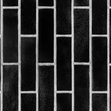 Gekkofix Brick Black öntapadós tapéta 45 cm x 15 m tapéta, díszléc és más dekoráció