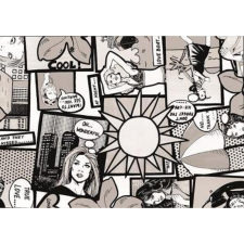 Gekkofix COMIC öntapadós tapéta 90 cm x 2 m tapéta, díszléc és más dekoráció