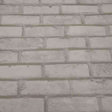 Gekkofix Fehér téglafal öntapadós tapéta 67,5cmx2m tapéta, díszléc és más dekoráció