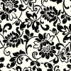 Gekkofix Heritage fekete fehér csempematrica15x15cm