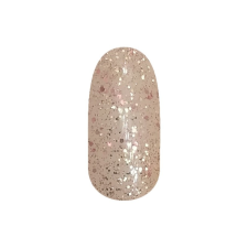 Gél Lakk - DN227 - Nagy csillámos rose gold - Zselé lakk lakk zselé