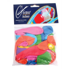 Gemar Balloons Léggömb 19 cm - Vegyes színek (60 db) party kellék