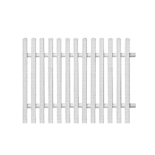 Gemas - TÚLFOLYÓRÁCS "EGYENES FIX" 245 mm x 24 mm medence kiegészítő