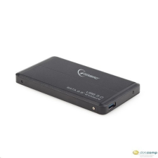 Gembird 2.5'' külső SATA merevlemez ház USB 3.0 fekete /EE2-U3S-2/ nyomtató kellék