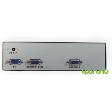 Gembird 2 portos video splitter hub és switch