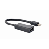 Gembird 4k mini displayport to hdmi adapter cable black a-mdpm-hdmif4k-01