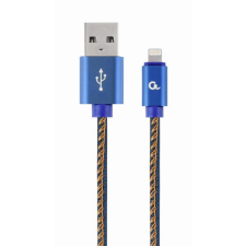 Gembird 8-pin - USB Type-A adat- és töltőkábal 1m kék (CC-USB2J-AMLM-1M-BL) kábel és adapter
