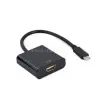 Gembird A-CM-HDMIF-04 USB Type-C to HDMI 4K60Hz adapter cable Black (A-CM-HDMIF-04)