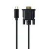 Gembird A-CM-VGAM-01 USB-C to VGA-M adapter 2m Black (A-CM-VGAM-01)