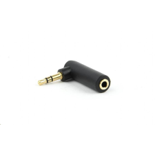 Gembird Cablexpert audio adapter Jack 3,5mm, 90° (A-3.5M-3.5FL) kábel és adapter