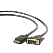 Gembird Cablexpert Display port male --> DVI-D male kábel 3 m (CC-DPM-DVIM-3M) (CC-DPM-DVIM-3M) kábel és adapter