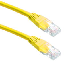 Gembird Cablexpert FTP CAT5e patch kábel 1m sárga (PP22-1M/Y) kábel és adapter