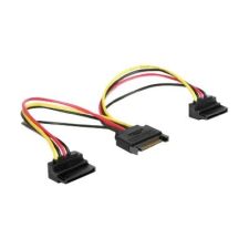 Gembird Cablexpert  S-ATA tápkábel elosztó 15cm (CC-SATAM2F-02) (CC-SATAM2F-02) kábel és adapter