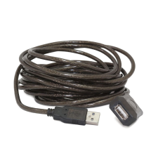 Gembird Cablexpert USB 2.0 aktív hosszabbító kábel 5m (UAE-01-5M) kábel és adapter