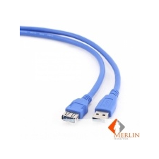 Gembird Cablexpert USB 3.0 A-A hosszabbító kábel 1.8m kék /CCP-USB3-AMAF-6/ kábel és adapter