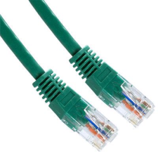 Gembird Cablexpert UTP CAT5e patch kábel 5m zöld  (PP12-5M/G) (PP12-5M/G) kábel és adapter