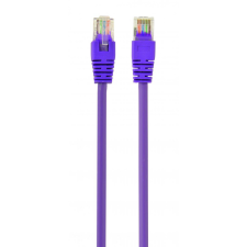 Gembird CAT5e U-UTP Patch Cable 0,5m Purple kábel és adapter