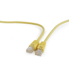 Gembird CAT5e U-UTP Patch Cable 0,5m Yellow (PP12-0.5M/Y) kábel és adapter