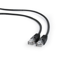 Gembird CAT5e U-UTP Patch kábel 10m fekete (PP12-10M/BK ) kábel és adapter