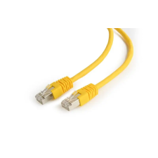 Gembird CAT6 F-UTP Patch Cable 0, 25m Yellow kábel és adapter